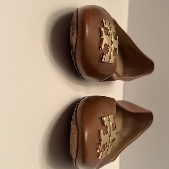Tory Burch Raleigh brown leather flats size 7.5 - Picture 5 of 8